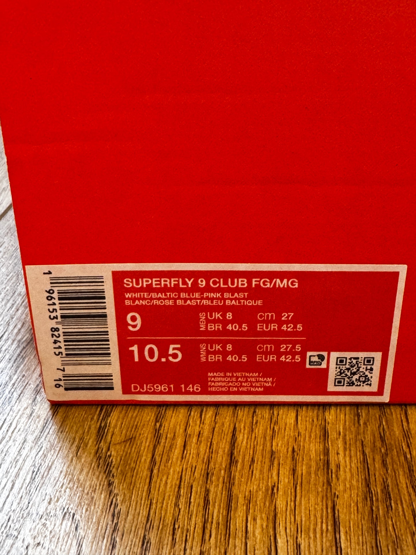 Nike Superfly Football boots - Size 9