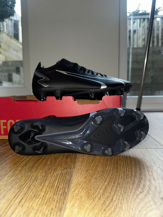Blaack Puma Football Boots - Size 10