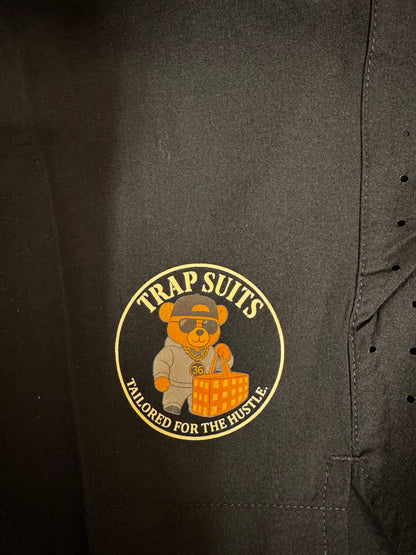 Black Trapsuits CoolFlex Set