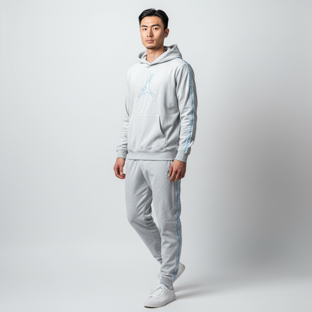Jordan Blue & White Tracksuit