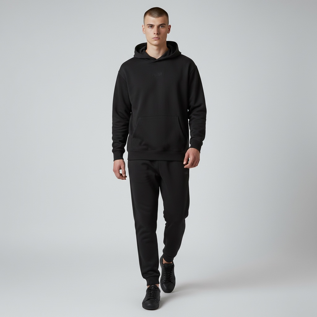 Black Puma Tracksuit