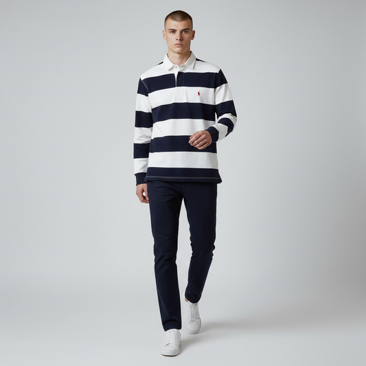 M3 Long Sleeve Rugby Shirt