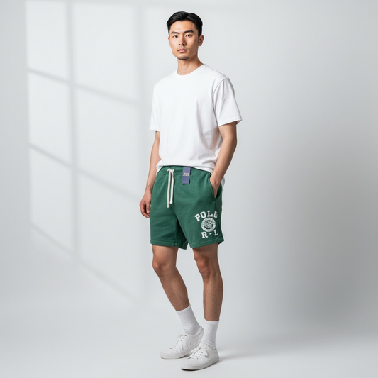 16.5cm Logo Fleece Short