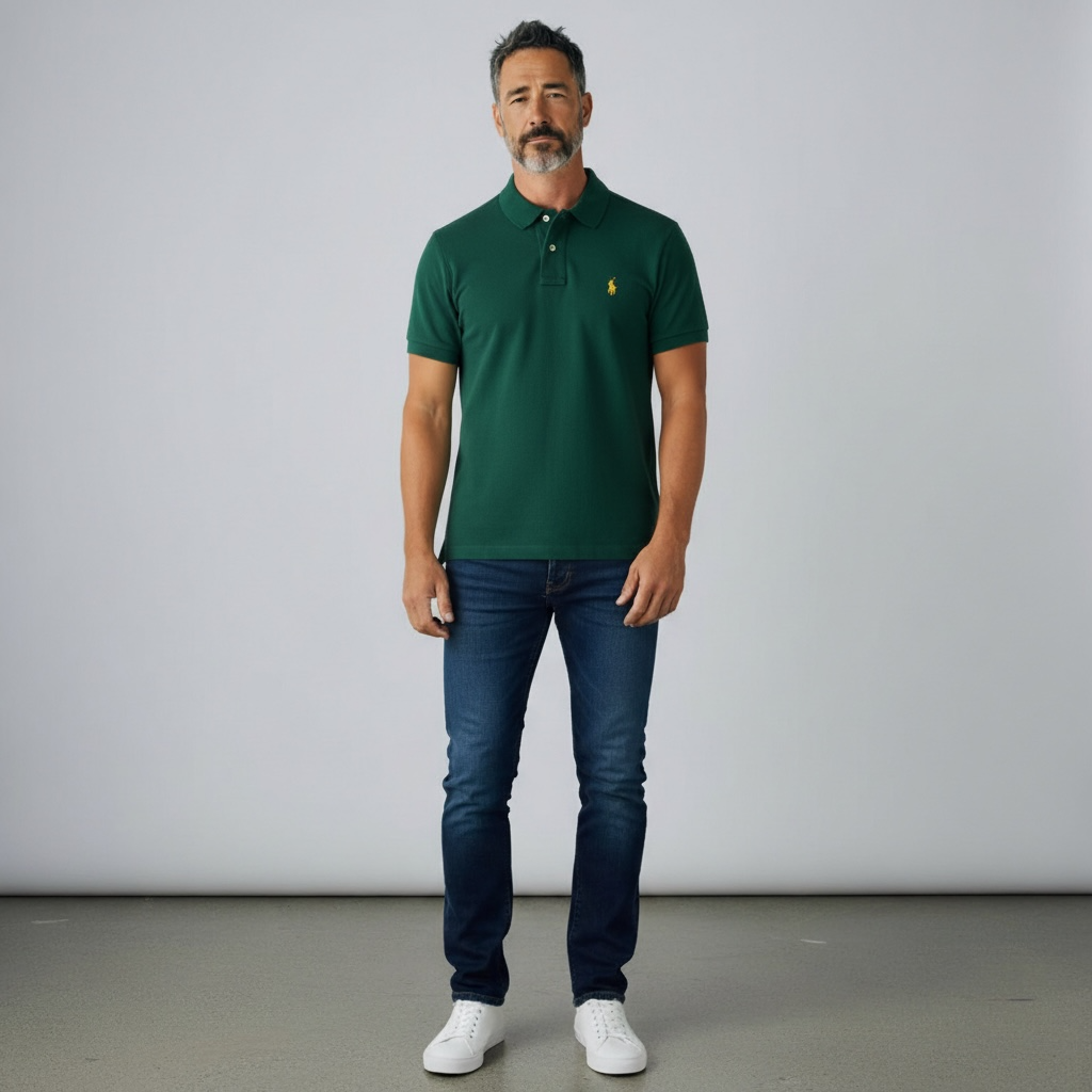 Iconic Mesh Polo Shirt